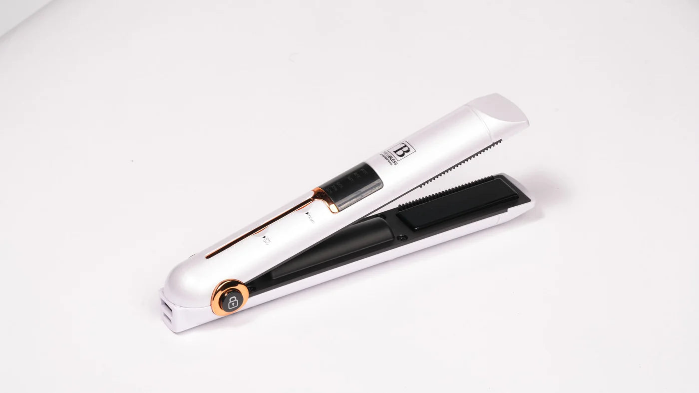 TressBless cordless hair straightener